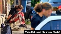 Vlad Pascu în dimineața reținerii pentru 24 de ore, la scurt timp după producerea accidentului.