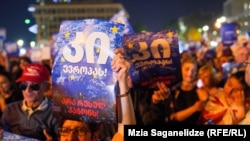 Акция против принятия закона об «иноагентах» (иллюстративное фото)