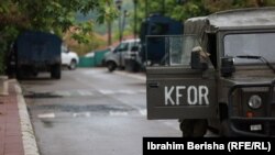 Vozilao Kfora u Zvečanu