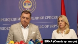 Milorad Dodik i Željka Cvijanović, Banja Luka, juni 2023. 