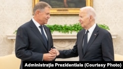 Președintele Klaus Iohannis a fost primit marți, la Casa Albă, de președintele Statelor Unite, Joe Biden. 