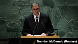 Претседателот на Србија, Александар Вучиќ во ОН