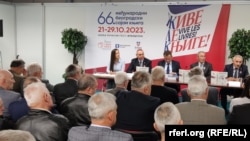 Promocija zbornika Organizacije starješina VRS, Sajam u Beogradu, 25. oktobar 2023.