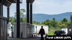 Pikëkalimi kufitar në Merdare. 20 qershor 2023.