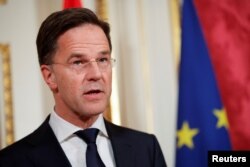 Kryeministri holandez, Mark Rutte.
