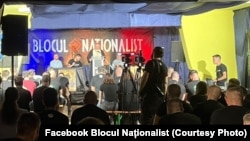 La eveniment a participat și un preot din zona Sibiului.