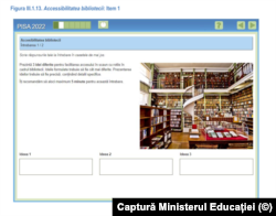 Exemplu de test de rezolvare a unor probleme sociale.