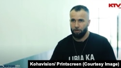 Faton Hajrizi u intervjuu za TV emisiju "Zakletva pravde", emitovanoj na Kohavisionu, tokom izdržavanja kazne u zatvoru Dubrava 5. april 2024.