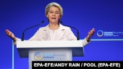Претседателката на Европската комисија, Урсула фон дер Лајен 