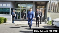 Nenad Nešić ispred Suda BiH. (Arhiv)