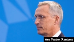 Generalni sekretar NATO Jens Stoltenberg uoči početka samita u Vilnijusu 11. jula 2023. 