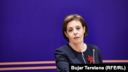 Kosovo želi dati konstruktivan doprinos da se pitanje nacrta riješi, rekla je ministrica Donka Gervala (fotografija iz maja 2024.)