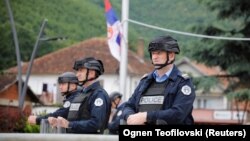 Pripadnici kosovske policije u Zubinom Potoku (foto arhiv)