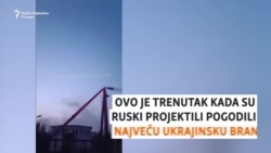 Ruski projektili pogodili najveću ukrajinsku branu u Zaporožju