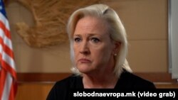 Angela Ageler tokom intervjua za RSE