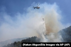 Požar u blizini Belena, Turska, juli 2023.