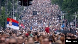 Protesti "Srbija protiv nasilja", 17. jun 2023.