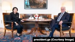 საქართველოს და გერმანიის პრეზიდენტების შეხვედრა