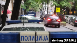 Policijska vozila u Beogradu, 18. april 2024.
