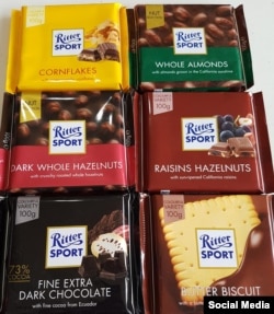 Производитель шоколада Ritter Sport - одна их европейских компаний, продолжающих работать на российском рынке