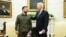 Президентите на Украйна и САЩ Володимир Зеленски и Джо Байдън