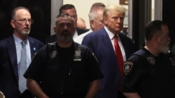 Donald Trump sosește la Tribunalul din New York