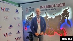 Srđan Mazalica, poslanik SNSD-a u Narodnoj skupštini Republike Srpske, jedan je od tri posmatrača iz RS na izborima u Rusiji, Nižnji Novgorod, 15. mart 2024.