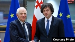 ჟოზეპ ბორელი და ირაკლი კობახიძე