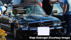  Autoturismul la volanul căruia Vlad Pascu a făcut accidentul din 19 august. 