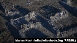 Ukrajinske snage povukle su se iz istočnog dela grada Časiv Jar u Donjeckoj oblasti. Slika Časiv Jara napravljena iz drona 7. jul 2024. 