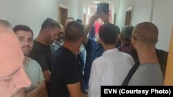 Упад на жителите од село Оризари во ЕВН Куманово, 27 јули 2023