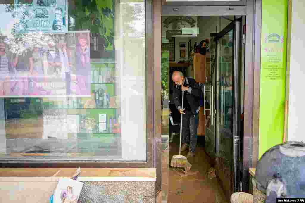 SLOVENIA-WEATHER-FLOOD