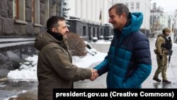 Грилс и Зеленски в Киев, 30 ноември 2022 г.