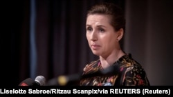 Premijerka Grenlanda, Mette Frederiksen dala je javno izvinjenje za žrtve eksperimenta iz 1950-ih kada je 22 grenlandske djece odvedeno u Dansku, Konephagen, 9. mart 2022.