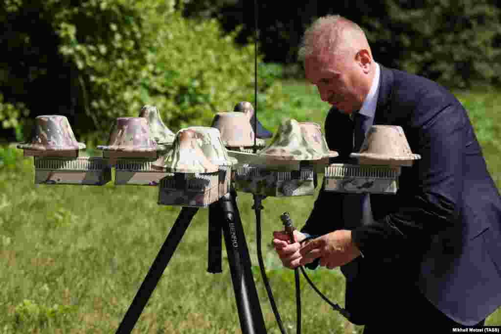 Систем против беспилотни летала монтиран на статив беше демонстриран во Москва во јуни 2023 година. &nbsp;