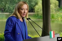 Italijanska premijerka Đorđa Meloni