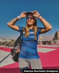 Kateryna Senchenko është larguar nga Ukraina pasi Rusia nisi luftën në shkurt të vitit 2022.