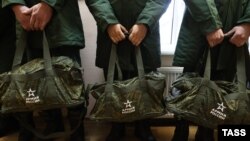 Recruți ai Armatei Rusiei (imagine de arhivă).