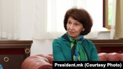 Гордана Сиљановска-Давкова, претседателка на Република Северна Македонија (фотоархива).