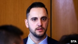 Новият председател на Столичния общински съвет Цветомир Петров, 8 февруари 2024 г.