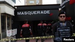 Policija na licu mjesta u istanbulskom naselju Bešiktaš