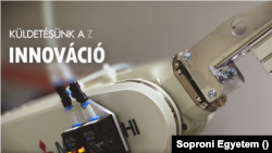 Részlet a Soproni Egyetem weboldalának bemutatkozó videójából