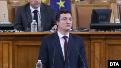 Служебният министър на правосъдието Крум Зарков беше изслушан в парламента по въпроса за охраната на зам.-главния прокурор Борислав Сарафов, 17 май 2023 г.