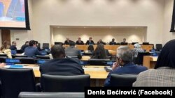 Neformalne konsultacije u Ujedinjenim nacijama o nacrtu rezolucije o Međunarodnom danu sećanja i obeležavanja genocida u Srebrenici, 17. april 2024.