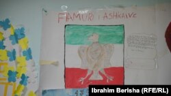 Crtež zastave zajednice Aškalija, koji je nacrtan za Dan zastave ove zajednice 15.02.2024.