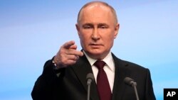 Рускиот претседател Владимир Путин 