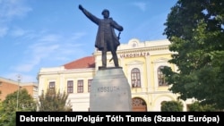 A polgármesteri hivatal épülete Hajdúnánáson