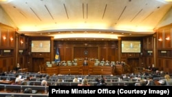 Ilustrativna fotografija sa sjednice Skupštine Kosova, 2. mart 2023.