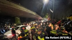 "არა რუსულ კანონს" - საპროტესტო აქცია გმირთა მოედანზე. 2 მაისი, 2024 წელი