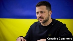 Volodimir Zelenski, Kijev, 19. aprila 2024.